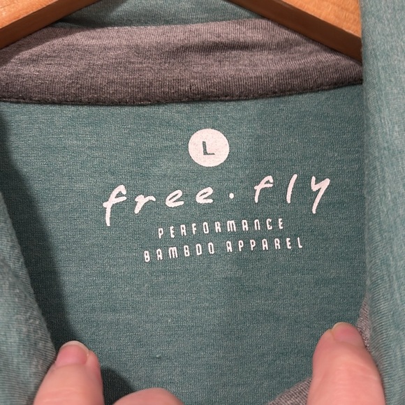 Free Fly bamboo performance polo size large - Picture 3 of 6